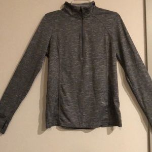Charcoal grey athletic jacket